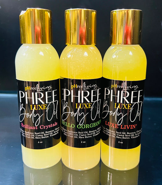 pHree Body Oils: Luxe Edition